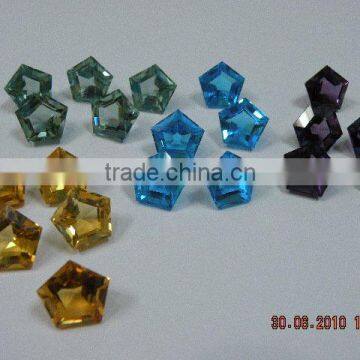 FANCY CUT STONES IN MANY COLORS