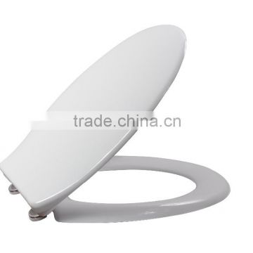 European shape WC Toilet Seat with Metal Hinge for bathroom