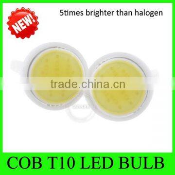 5times brighter than halogen car auto led168 194 151 COB 12v LED Lights, T10 Wedge Light For Car Panel Width Clearance Lamp