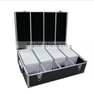 1000 CD/DVD BLU-RAY ALUMINUM HARD CASE BLACK (ZYD-CD-4)