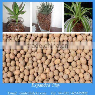 Hydroponic growing substrate expanded clay pellets