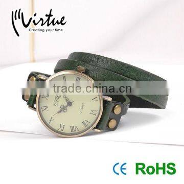 Fashional design for ladies leather ladies vogue watches