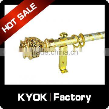 KYOK GP/CP plastic curtain finials,plastic curtain finials for durable aluminium curtain poles