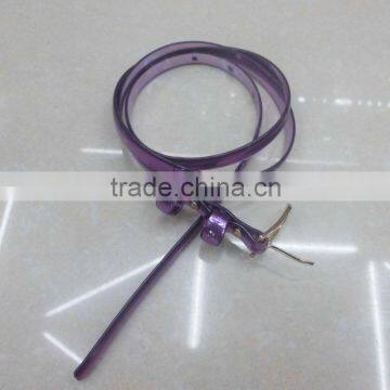 2014 new products purple color color sexy women PVC belt