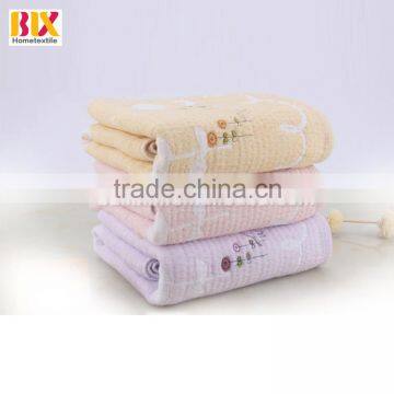 Hebei Textile Muslin Cotton Honeycomb Gauze Kids Face Towel photo-2
