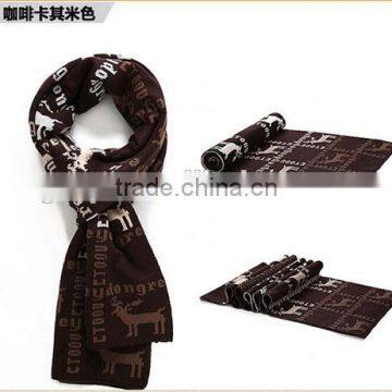 fashion knitted winter scarf for men 14