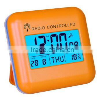 RCC radio controlled clock with sound controlled backlight