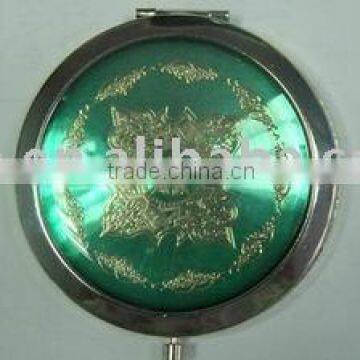 two side metal makeup mirror