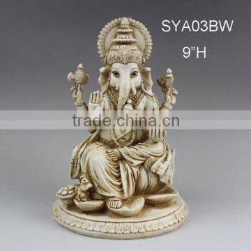 Resin hinduism figurine hindu god ganesh statues