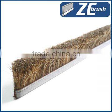 Horse Hair channel strip brush for machine