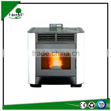 Pellet stove fireplace