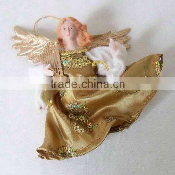 handmade beaded angel christmas decorations