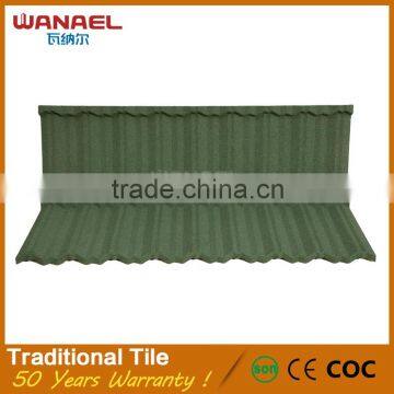 Wanael long term color stability light weight synthetic spanish tile roof tile price