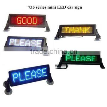 735 LED Mini car sign series