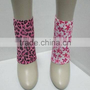 Young Girls Sock Heel / Elbow Socks / Printed Heel Socks / Spa Heel Socks photo-5