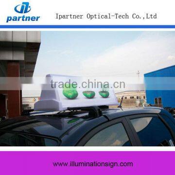 Hot Sale Car Roof Top Advertising Light Box