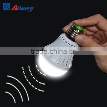 5.8Ghz Microwave sensor LED bulb with build-in battery poert back up emergency time 5 hours