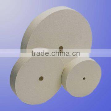 100%wool hardGlass polishing wool felt wheel