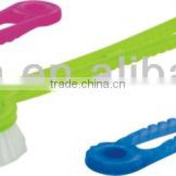 Kitchen plastic Pot Brush/plastic dish brush (NO.205 )