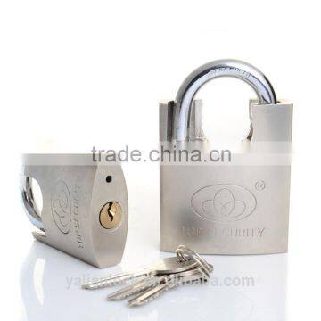 Yalian Brand Nickle Plated Half Wrapped Beam Padlock