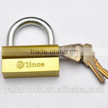 Safety Secure Golden Plated Camel Iron Padlock