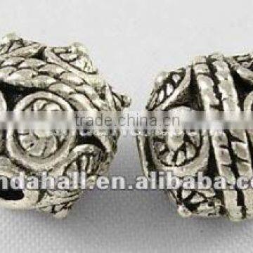 Tibetan Silver Metal Jewelry Loose Beads(LF0749Y)