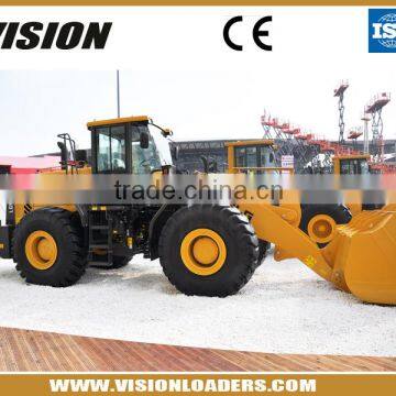 Large Breakout Fouce Articulated wheel loader , SDLG Wheel Loader for Mining