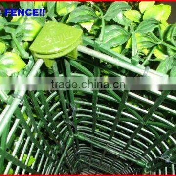 2013 China fence top 1 Chain link mesh hedge woven mesh fence