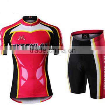 Monton 2015 China sportswear manufacture custom cycling wear for wholesale