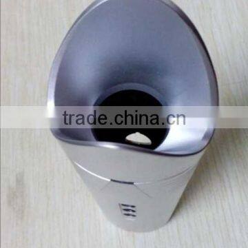 silver plated plastic injection moulding& flashlight's plastic injection shell