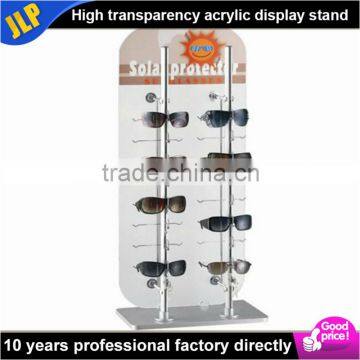 4 pairs acrylic sunglasses display stand