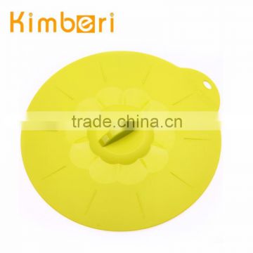 exclusive food grade simple shape silicone cup lid