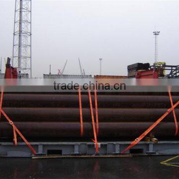 8T Steel Pipe Binding Strap, Container Woven Polyester Strap for Steel Equipments and Pallets