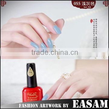 Private Lable Soak off Nail Gel Polish with Customized Bottle Cap Matching Gel Color