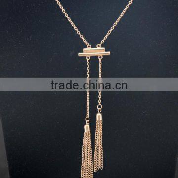 Natural Slave Alloy Beauty Chain Necklace