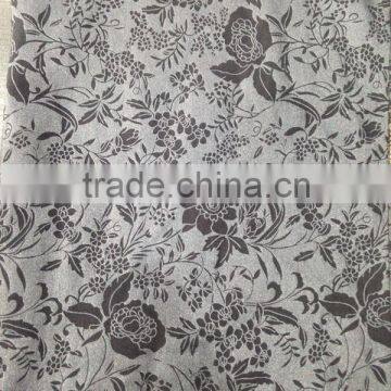45%cotton 44%polyester 11%spandex Printed Knit Fabric With Sirospun Yarn