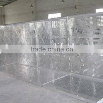 Special Style aluminum crowd control stage barricade manufacturer with TUV test report