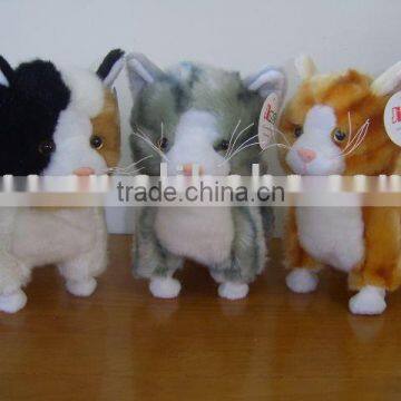 JM7679-1 Plush Toys with Cat Design