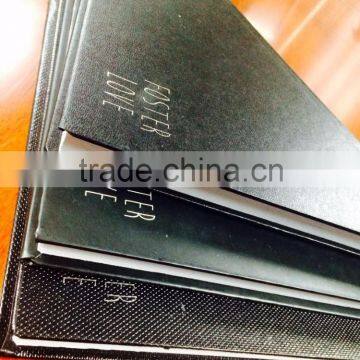 Personality blank triangle notebook with hign quality hard cover