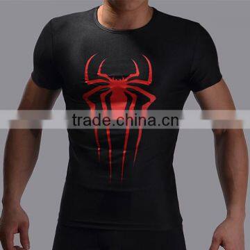 Summer Style Men Marvel Superhero/bat-man Compression t Shirt Superman Gym Men Fitness Sport Workout Crossfit Clothes Shirt photo-3