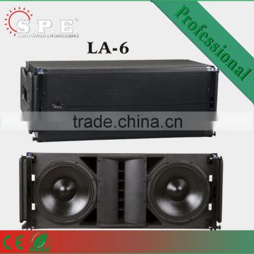 LA-6 spe audio 600W dual 12 line array