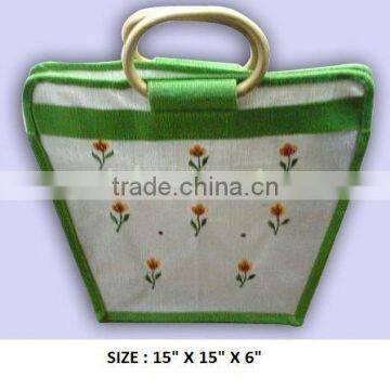 Jute tote bag