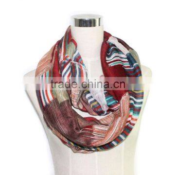 Tartan Plaid Stripe Printing Best Selling Scarfs Infinity photo-2