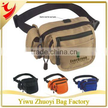 China Manufacturer All In One Tranist Running Waist Belt Bag For Outdoor Travel Mixed colors