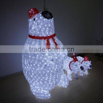 New Product for 2016 Big White Bear 3d Deco Lights photo-3
