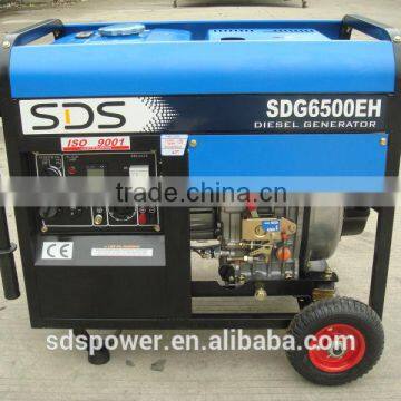 60hz 5.5kva Big Tank Single Phase Diesel Generator