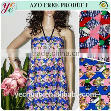 Fashion hawaiian rayon fabric wholesale alibaba