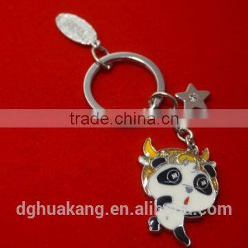 2016 Factory Price Panda Mascot Keychain Special Design Cute China Style Zinc Alloy Keyring photo-4