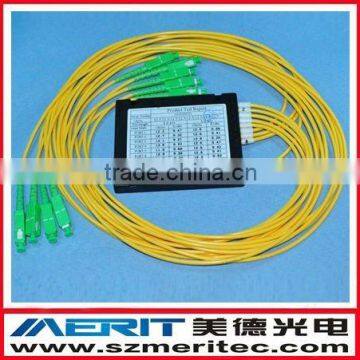 1*8 optical fiber splitter