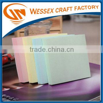 2014 promotion squared shaped sticky note